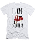Love Scooter Scooter Lover Motor Bike Kanig Designs T-Shirt