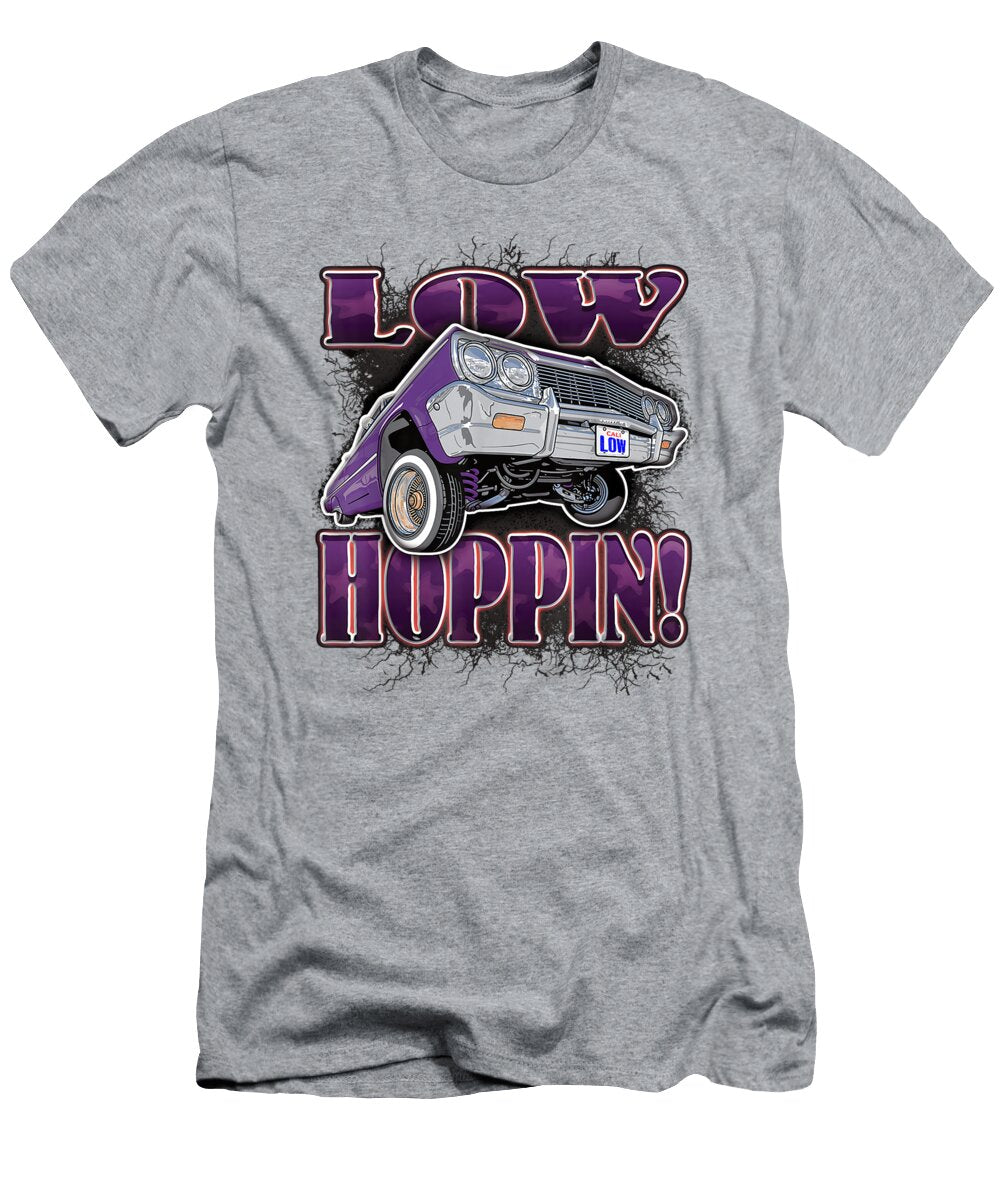 Low Hoppin Low and Slow Lowrider Cruiser Julieo Loki T-Shirt
