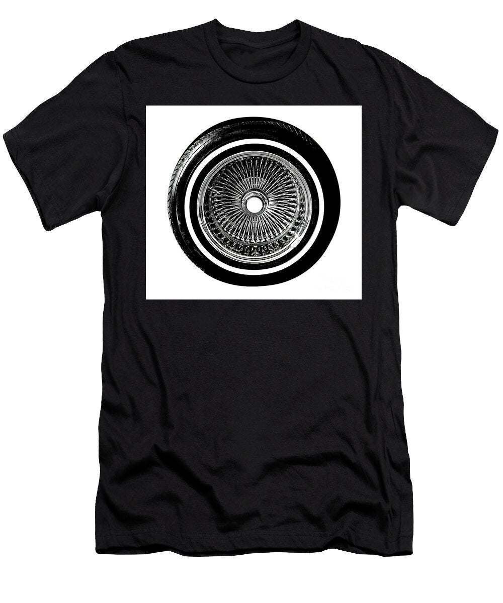 Lowrider Chrome Rims Wire Wheel Hydraulics Robinson Jacob T-Shirt