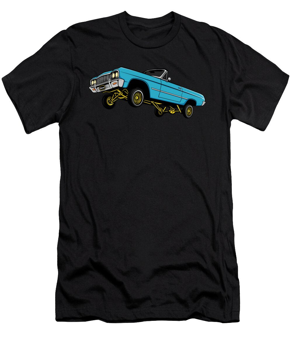 Lowrider Classic Car with Hydraulic Suspension Walsh Tim T-Shirt
