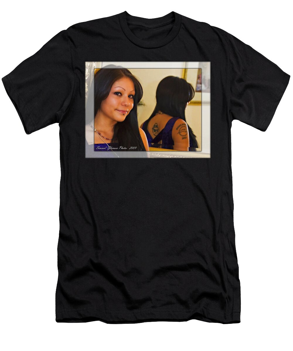 Lowrider Girl Walter Herrit T-Shirt