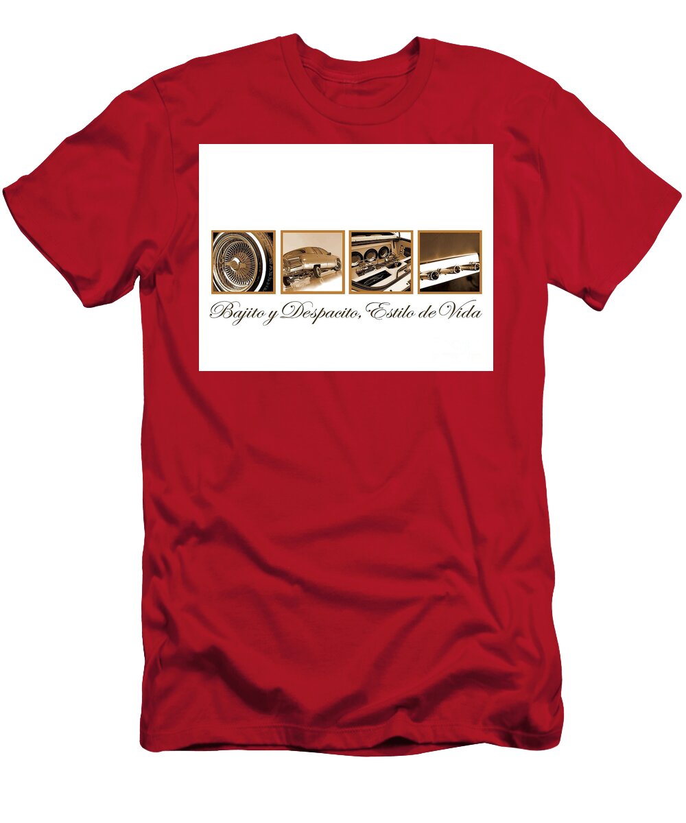 Lowrider Spokes and Switches Low and Slow Robinson Jacob T-Shirt