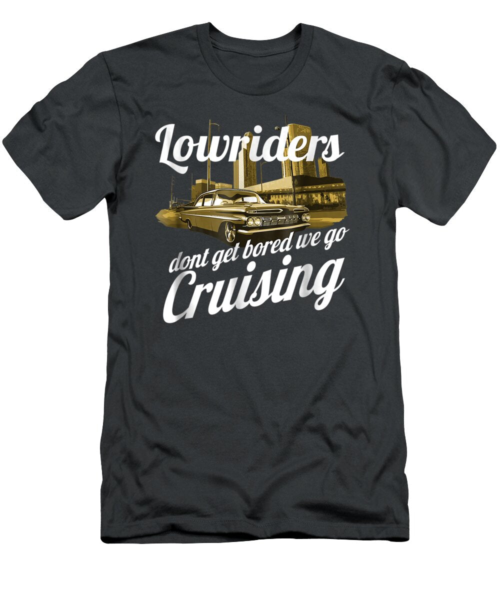 Lowriders Low Rider Muscle Car Cruising Mens Naiak Kacen T-Shirt