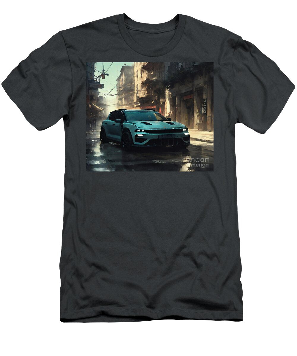 Lynk and Co 02 Hatchback Street 2021 Cars Hdr Cortez Schinner T-Shirt