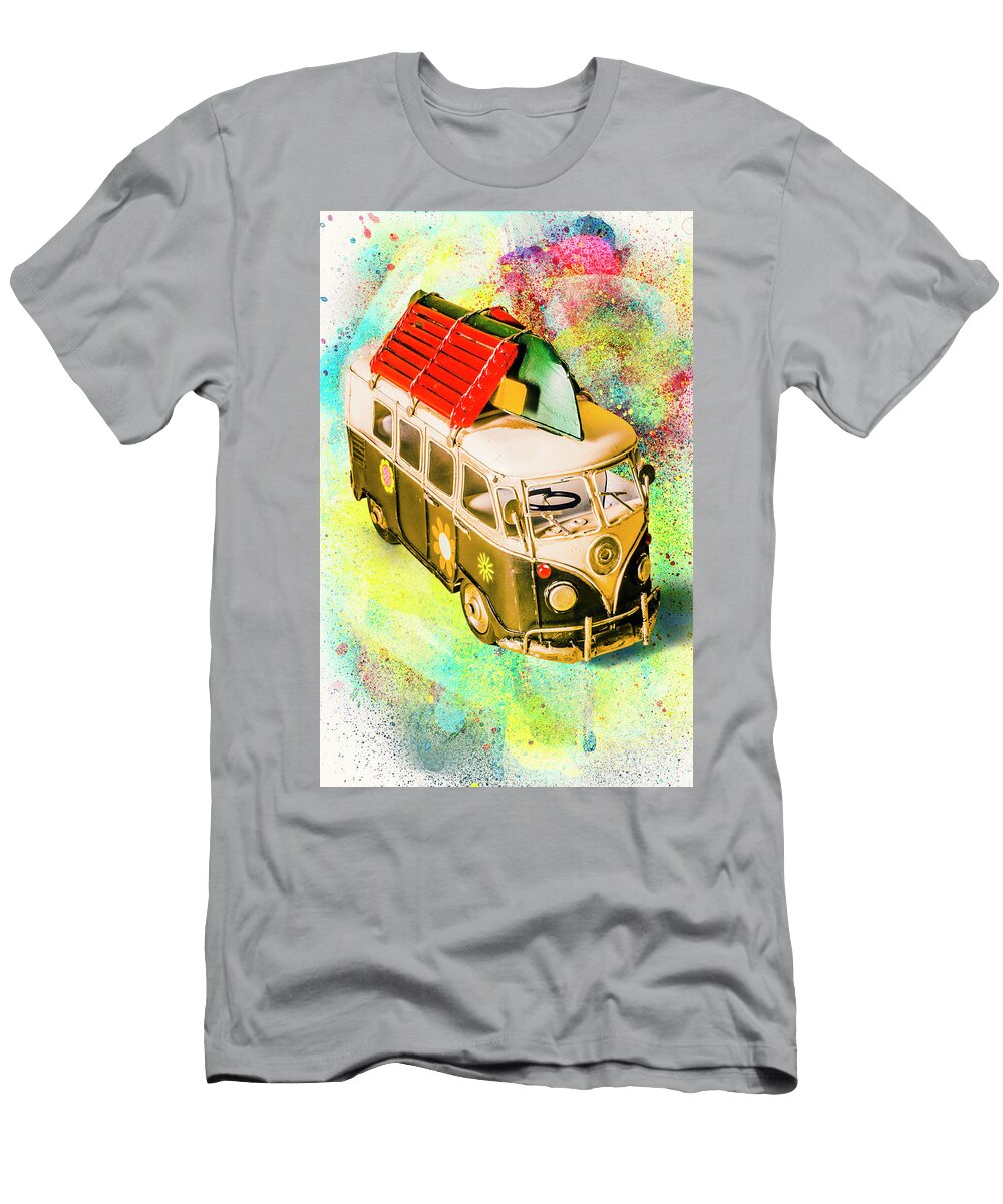 Magic Bus Jorgo Photography Wall Art Gallery T-Shirt