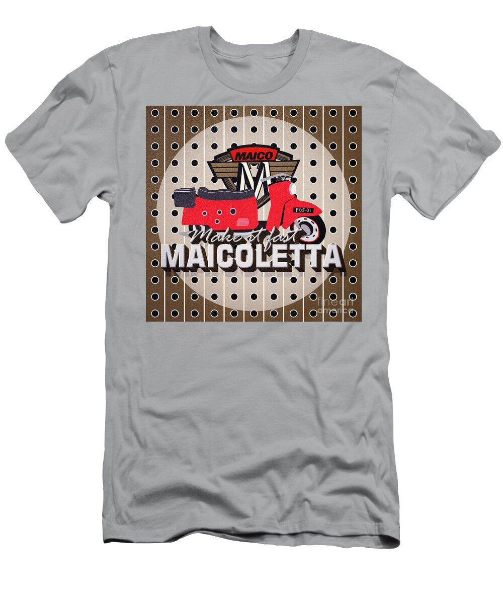 Maicoletta Scooter Advertising Jorgo Photography Wall Art Gallery T-Shirt