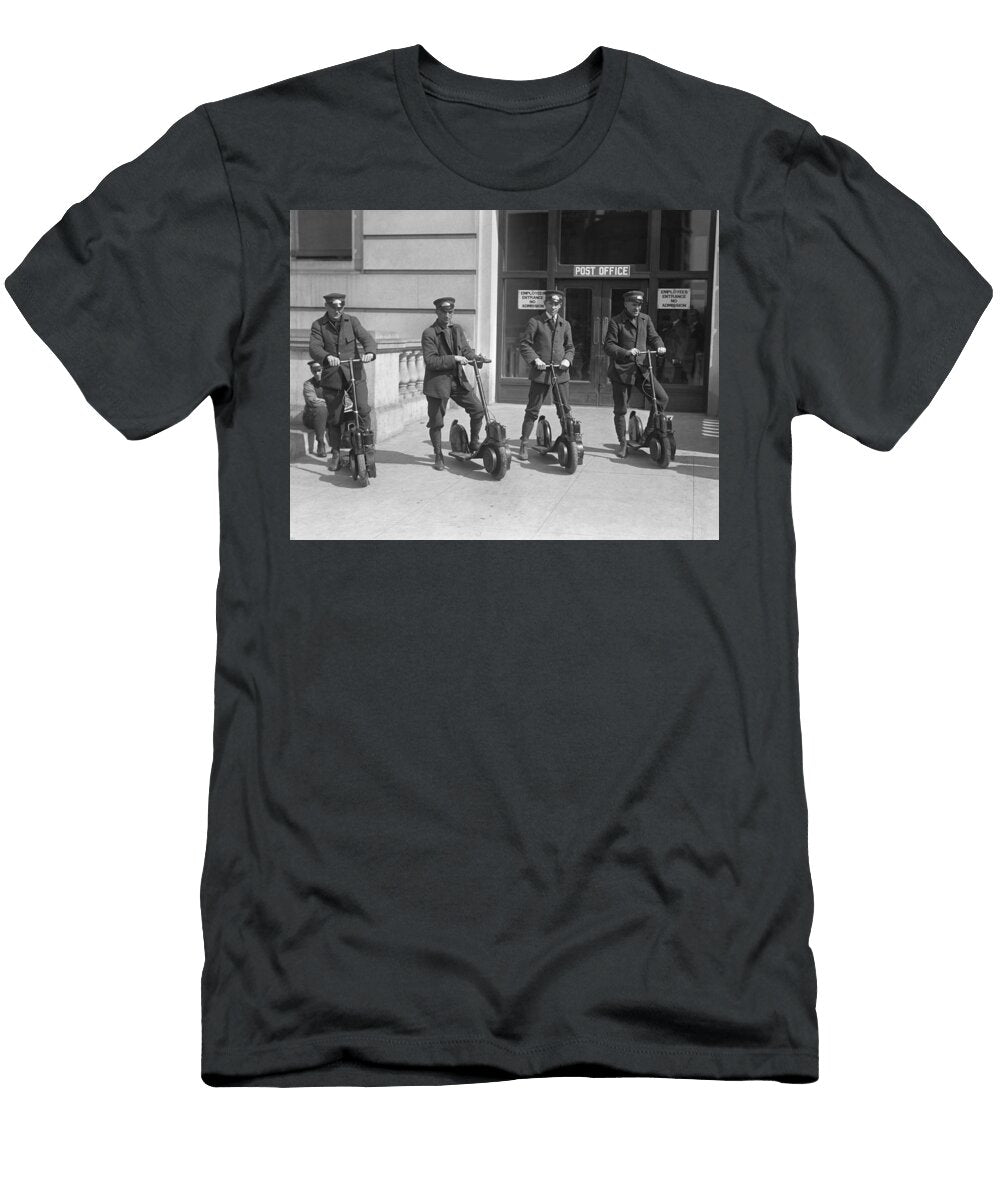 Mailmen on Scooters Underwood Archives T-Shirt