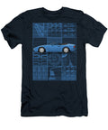 Maritime Blue Porsche 944 S2 Cabriolet Monkey Crisis on Mars T-Shirt