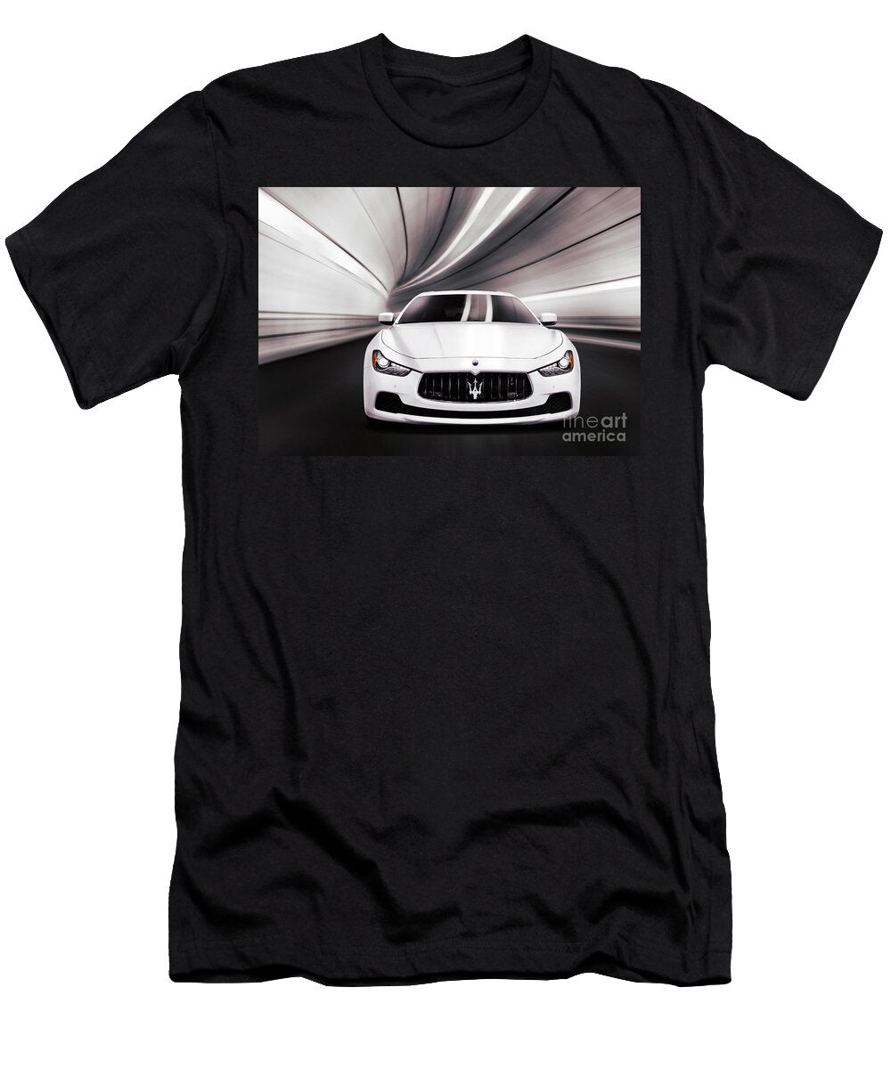 Maserati Ghibli S Q4 Luxury Car in a Tunnel Oleksiy Maksymenko T-Shirt
