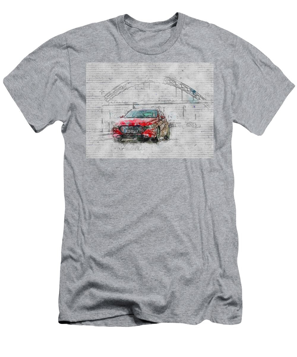 Mazda3 Hatchback Street 2019 Cars Red Mazda 3 Japanese Ashtyn Treutel T-Shirt