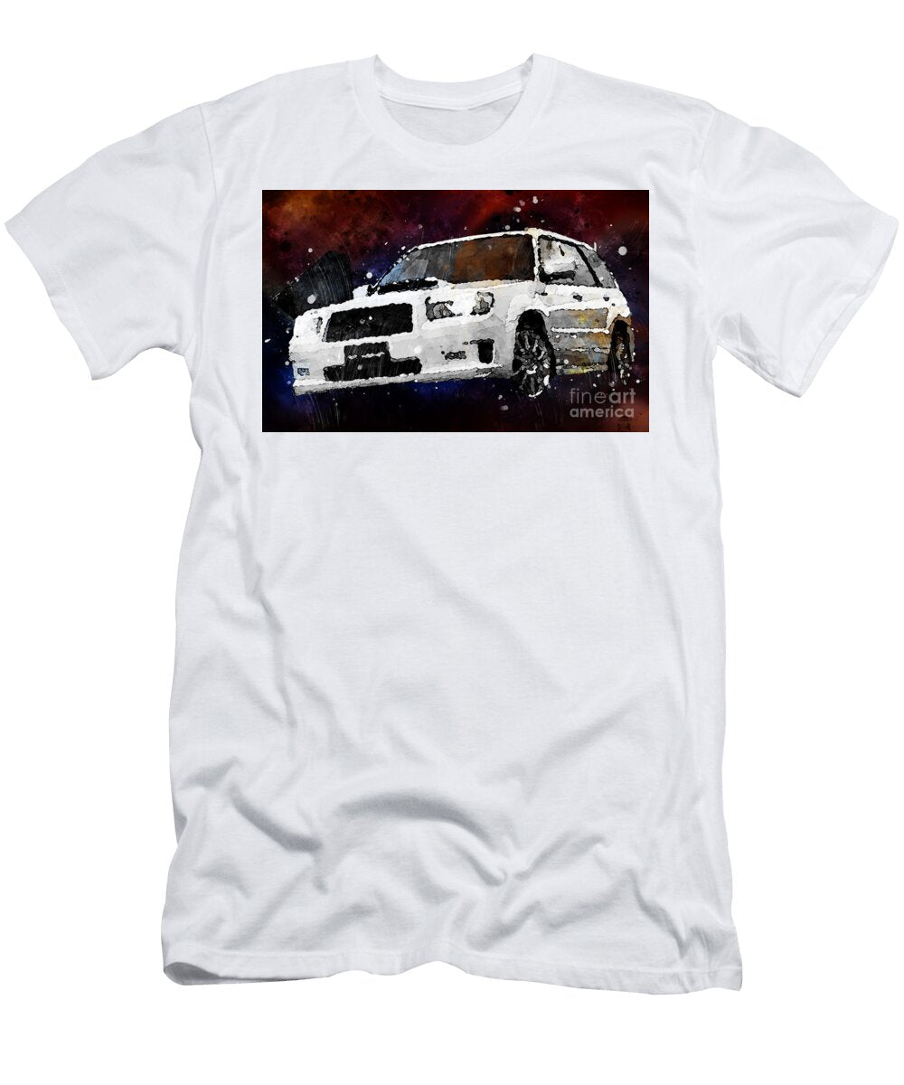 Mc15675 2005 Subaru Forester Sti Watercolor Lisa Von T-Shirt