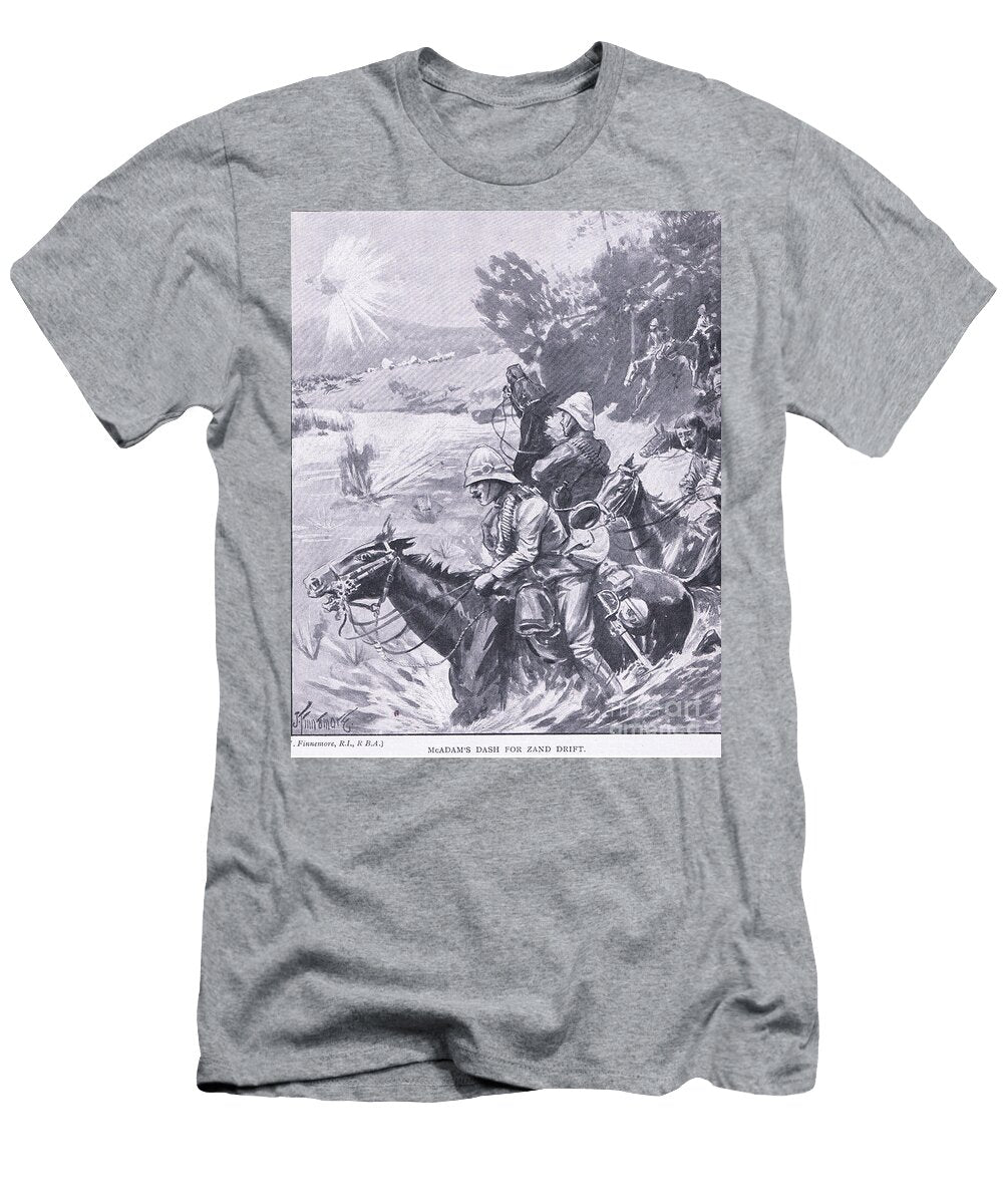Mcadams Dash for Zand Drift From After Pretoria the Guerilla War 1901 Joseph Finnemore T-Shirt