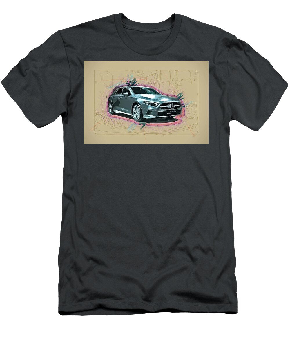 Mercedes Benz a Class 2018 Hatchback Gray German Cars Ola Kunde T-Shirt