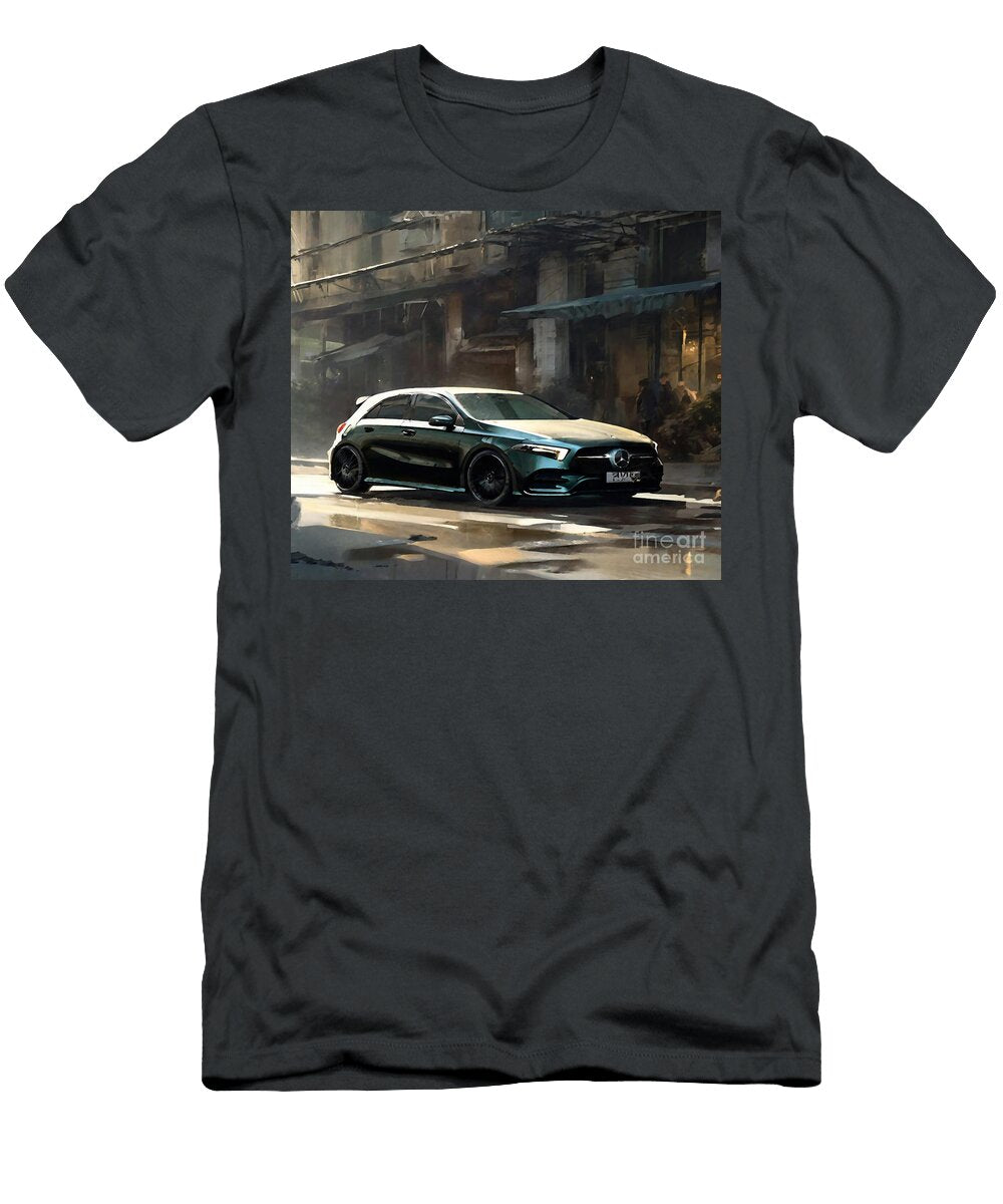 Mercedes Benz a Class 2020 Exterior Side View Hatchback Cortez Schinner T-Shirt