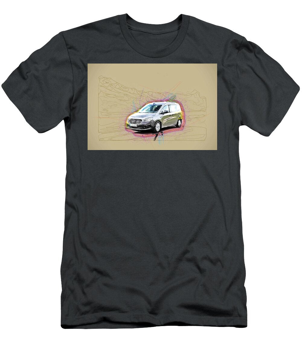 Mercedes Benz Citan Tourer Minivans 2021 Cars German Ola Kunde T-Shirt