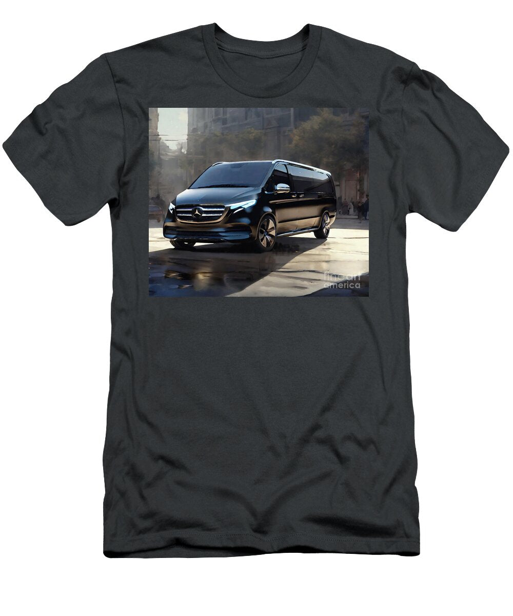 Mercedes Benz Concept Eqv 2020 Front View Exterior Minivan Cortez Schinner T-Shirt