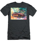 Mercedes Benz Eqs 2023 Electric Sedan Luxury Car Artistic Landscape Luxury Car in Artistic Landscape Hollie Love T-Shirt