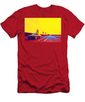 Mercedes Red Sedan Gradient Neon Coloring By Ahmet Asar Asar Studios Ahmet Asar T-Shirt