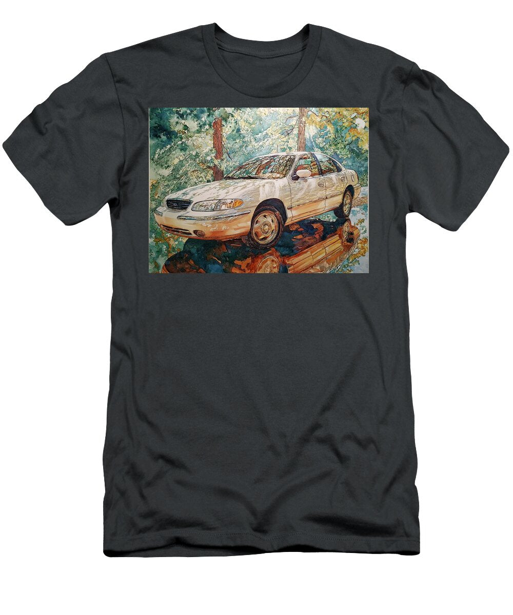 Mercury Sable 2000 Sedan Nature Reflection Vintage Car Reflective Vintage Car Hollie Love T-Shirt
