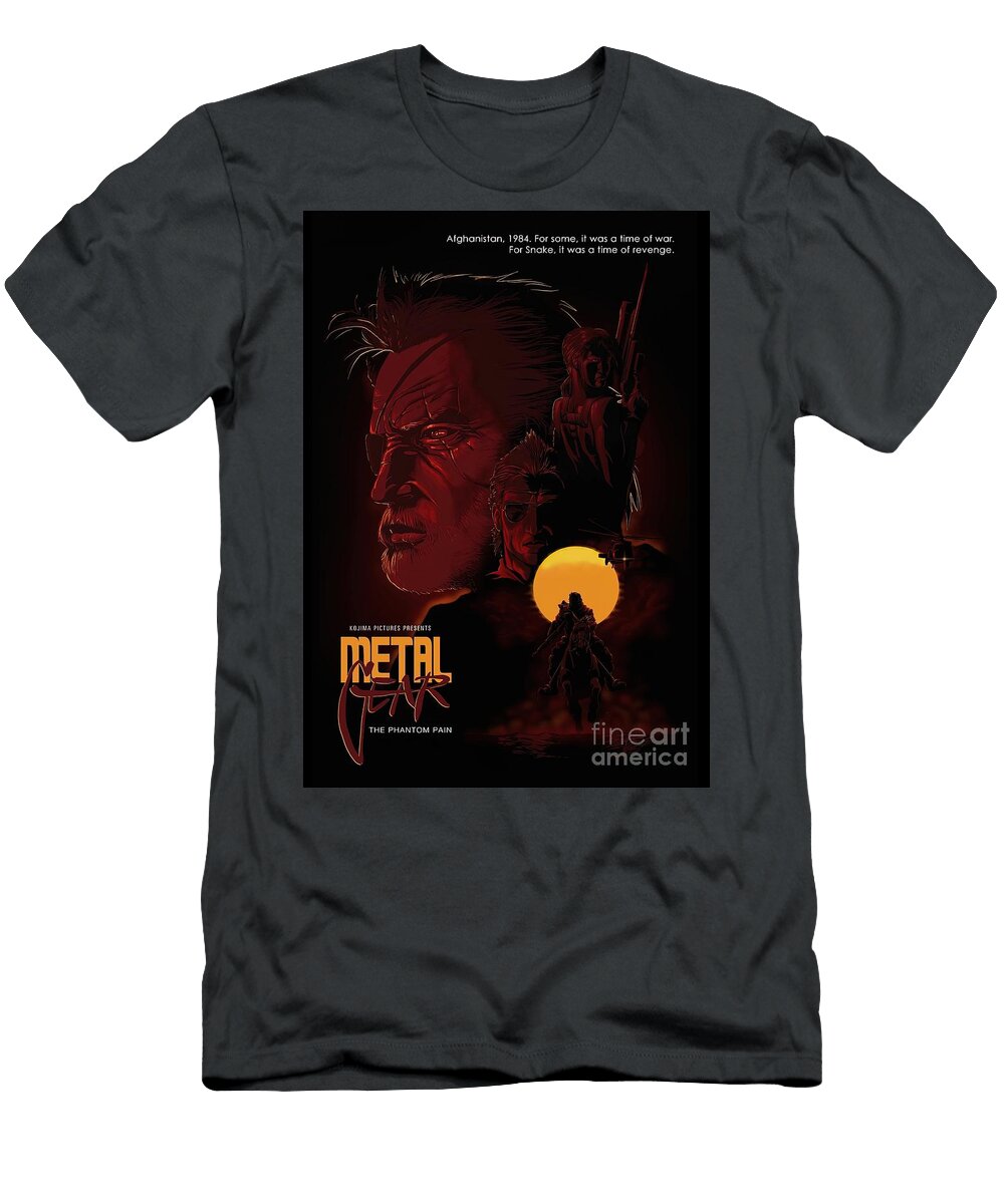Metal Gear 80s Movie Fred Walsh T-Shirt