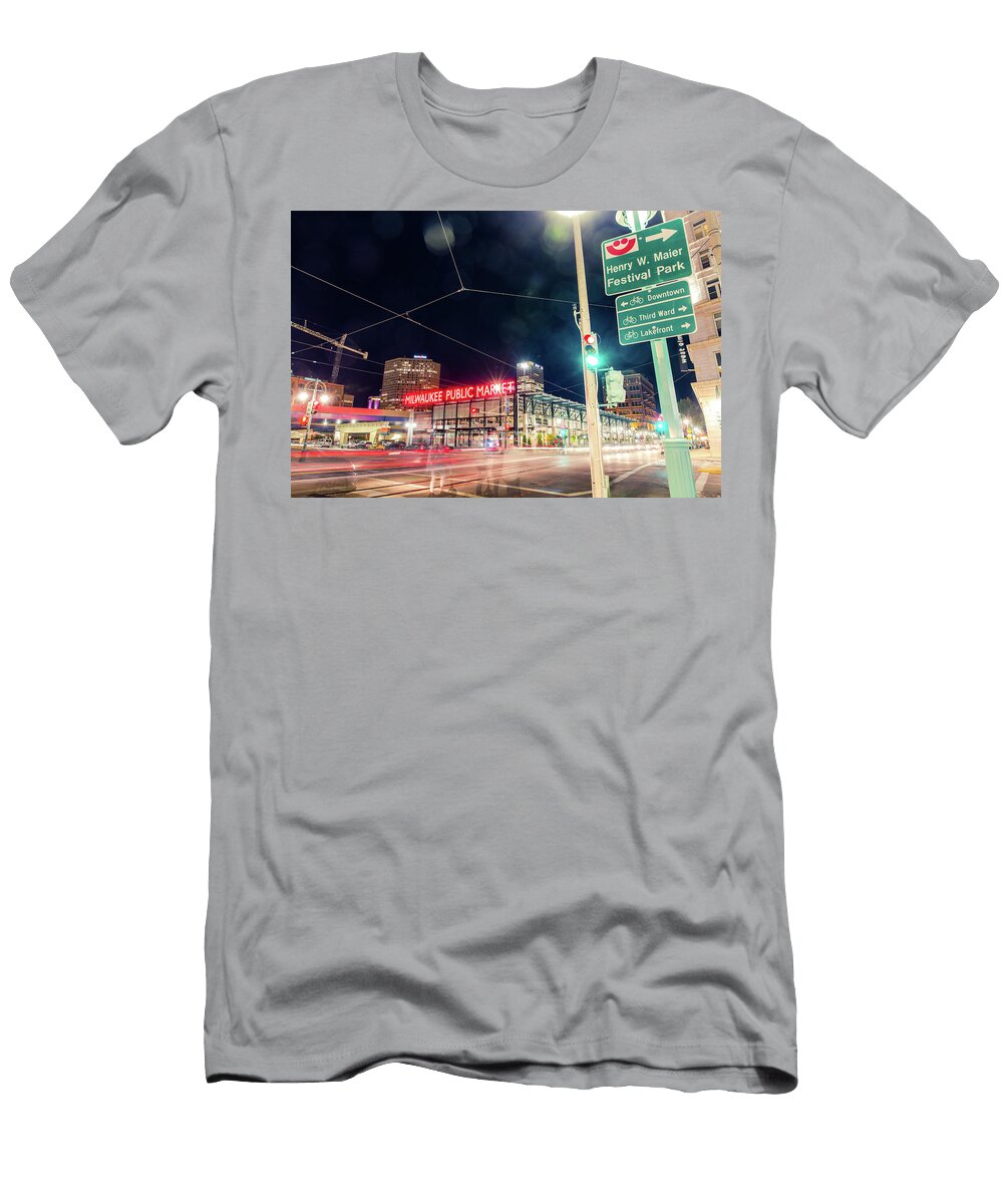 Milwaukee Public Market Vs Scooters Vincent Buckley T-Shirt