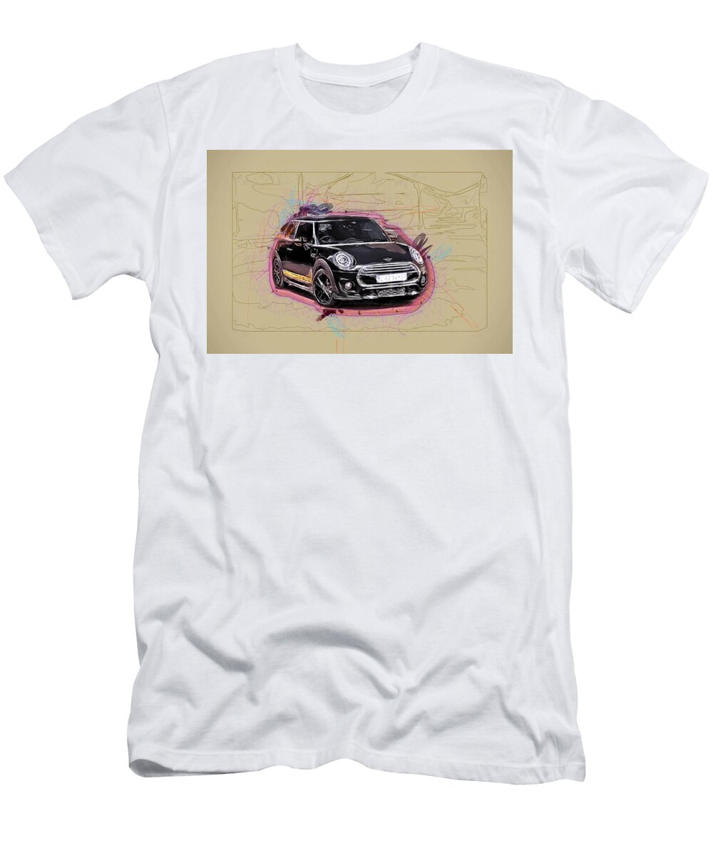 Mini 1499 Gt 2018 Black Hatchback Cooper S British Cars Ola Kunde T-Shirt