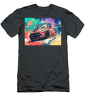 Mini Cooper 2023 Hatchback Abstract Art Colorful Car Vibrant Abstract Car Art Hollie Love T-Shirt