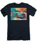 Mini Cooper Hardtop 2 Door 2015 Hatchback Abstract Art Colorful Car Vibrant Abstract Car Art Hollie Love T-Shirt