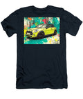Mini Cooper Hardtop 2 Door 2015 Hatchback Colorful Car Urban Art Vibrant City Car Art Hollie Love T-Shirt