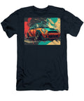 Mini Cooper S 2004 Hatchback Colorful Car Fast Vehicle Vibrant Mini Cooper Art Hollie Love T-Shirt