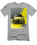 Mini Victory Mini Electric Hatchback Yellow Custom Car Design Cortez Schinner T-Shirt