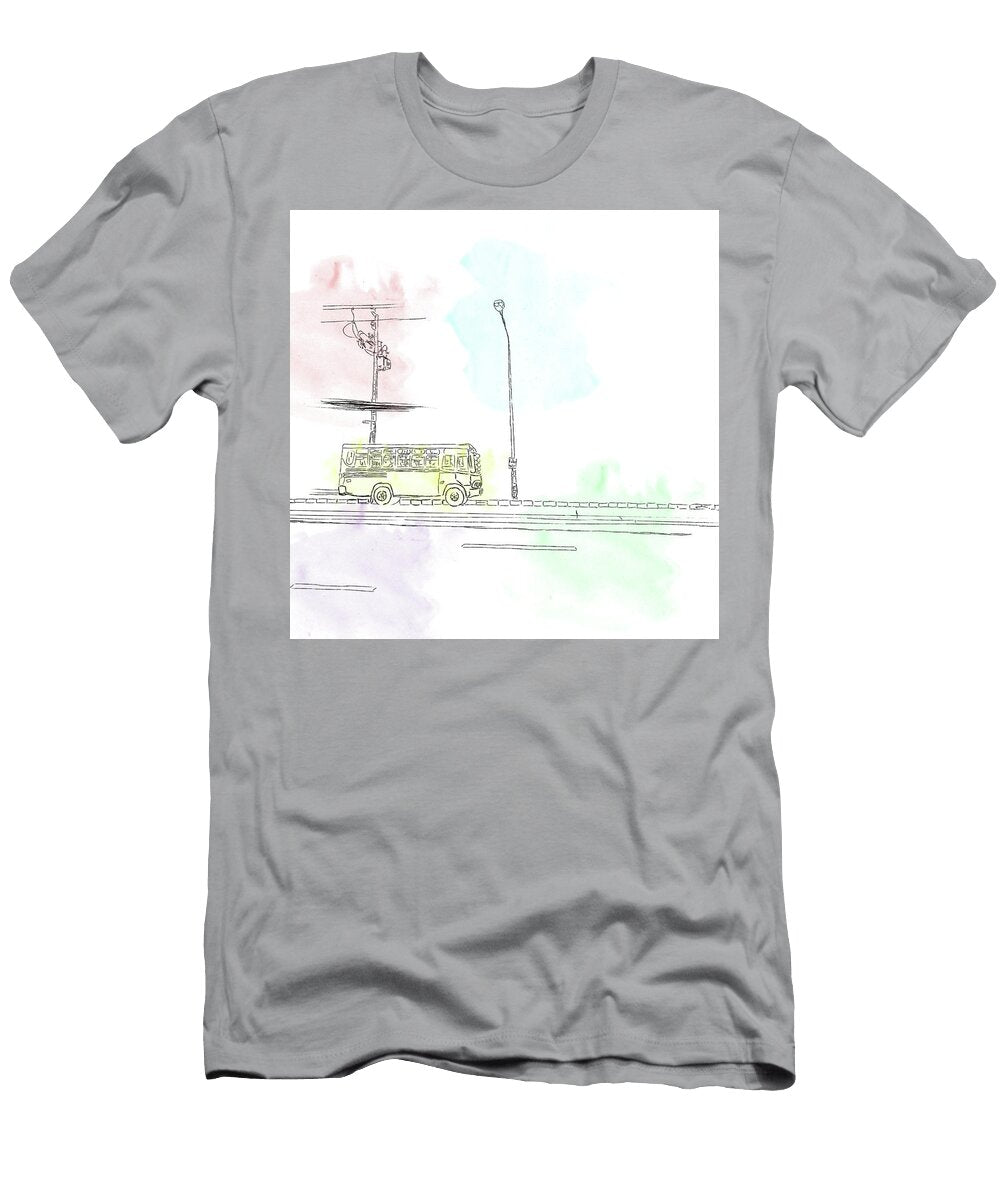Minibus Watercolor So Tidz T-Shirt