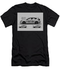 Minimal V40 Pencil Monochrome Vehicle Auto R Design Car Geometric Volvo Sketch Clint Mclaughlin T-Shirt