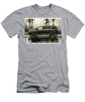 Minivan in a Forest Black and White Watercolor Illustration Toyota Sienna Car Lowell Harann T-Shirt