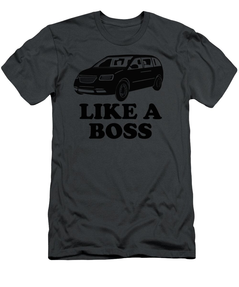 Minivan Like a Boss Funny Caio Jannah T-Shirt