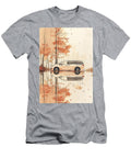 Minivan Reflected in Autumn Forest Pond Destiney Sullivan T-Shirt