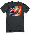 Mitsubishi Mirage 2015 Hatchback Abstract Art Colorful Car Vibrant Abstract Car Painting Hollie Love T-Shirt