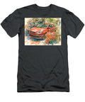 Mitsubishi Mirage 2015 Hatchback Vibrant Art Floral Car Red Car and Flowers Hollie Love T-Shirt