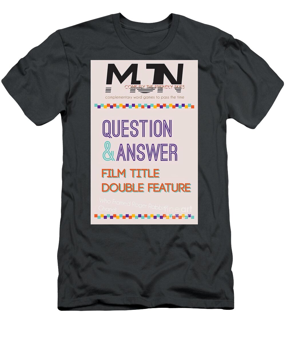Mjn Air Word Games Adams Price T-Shirt