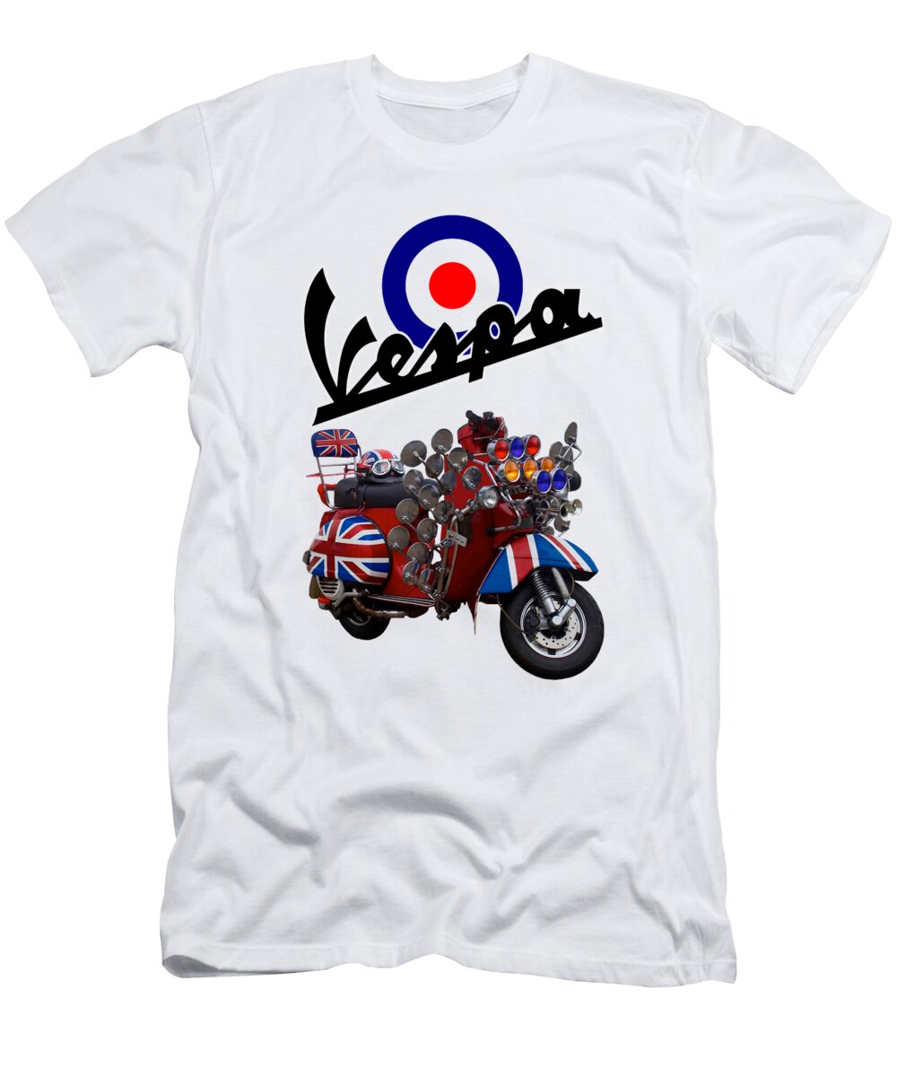 Mod Vespa Png Joe Vella T-Shirt