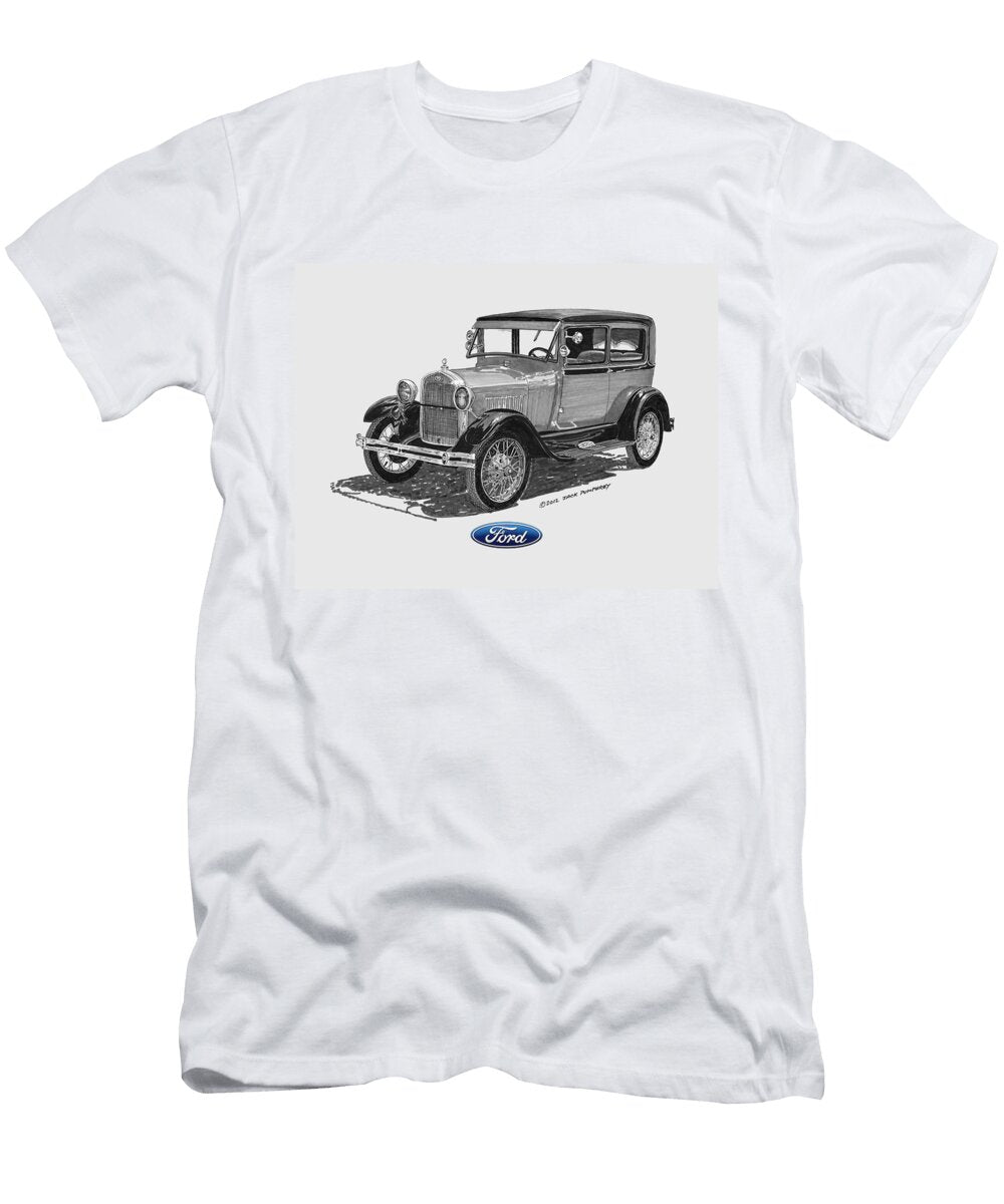 Model a Ford 2 Door Sedan Sandra J Phillips T-Shirt