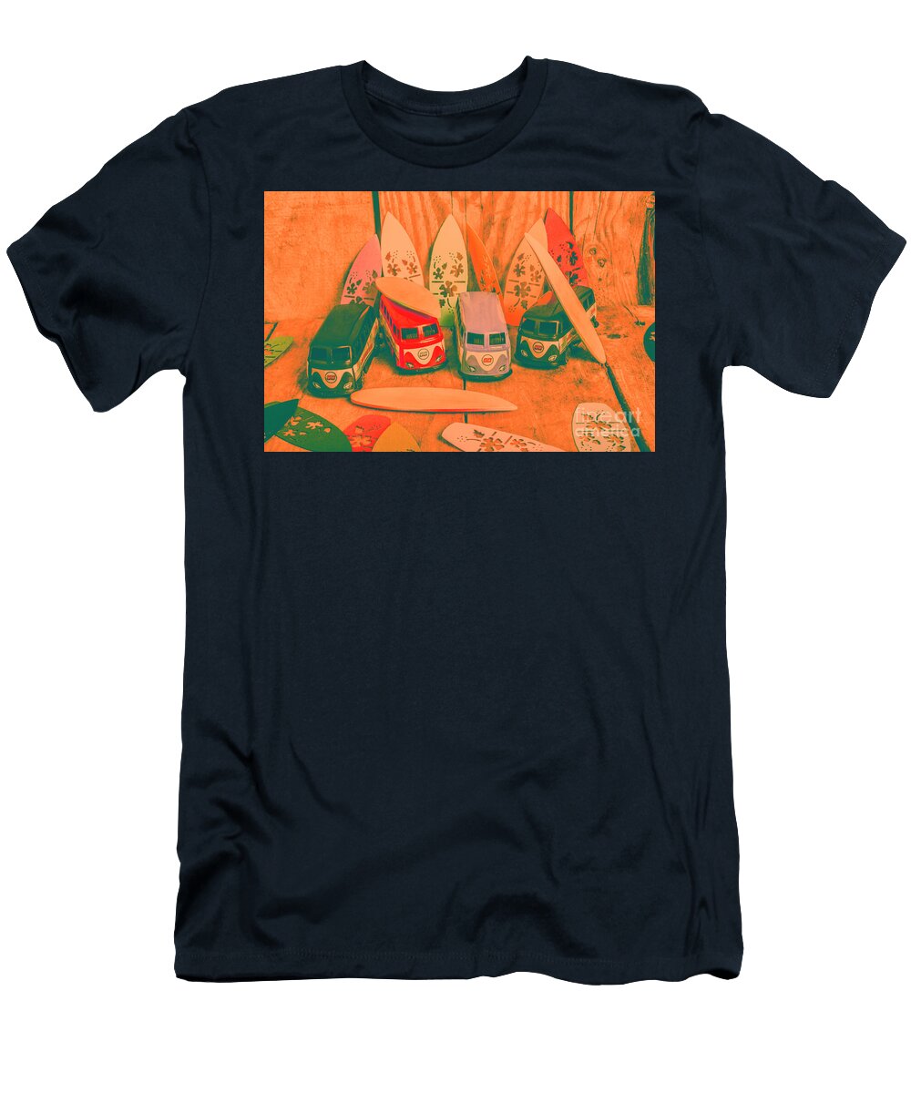 Modelling a Surfing Vacation Jorgo Photography Wall Art Gallery T-Shirt