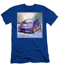 Modern Art Honda Fit 2001 Japan Hatchback Jdm Car Purple Car Custom Design Grayson Sheppard T-Shirt
