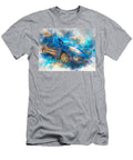 Modern Car Hyundai Entourage 2007 Minivan Abstract Art Abstract Blue Car Art Hollie Love T-Shirt