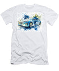 Modern Car Hyundai Ioniq 2017 Hybrid Hatchback Electric Vehicle Electric Car Art Print Hollie Love T-Shirt