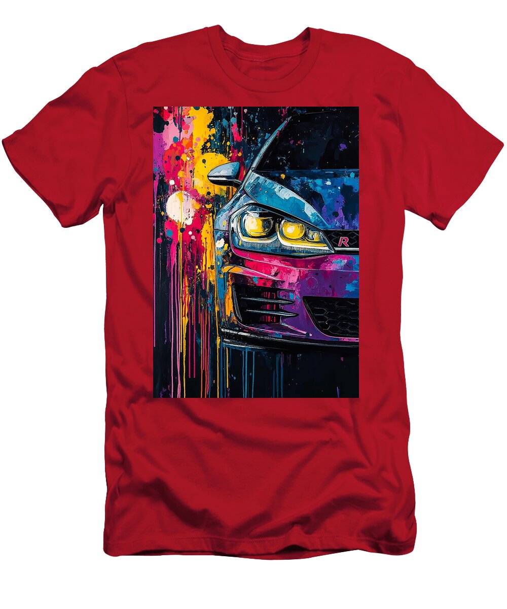 Modern Dynamic Performance Hatchback Design Merssi Norely T-Shirt