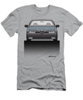 Modern Euro Icons Series Alfa Romeo 164 Quadrifoglio Q4 Split Monkey Crisis on Mars T-Shirt