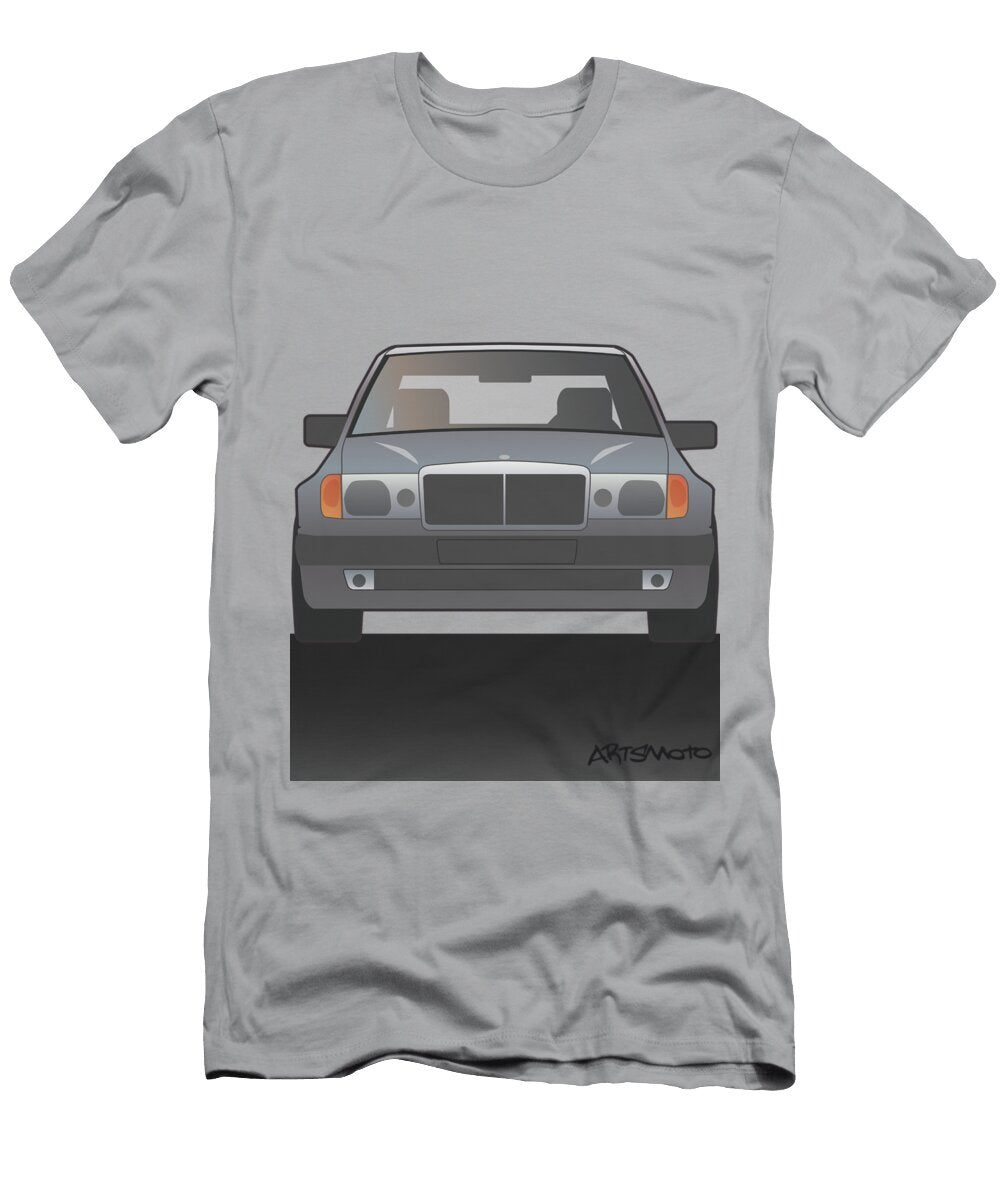Modern Euro Icons Series Mercedes Benz W124 500e Monkey Crisis on Mars T-Shirt