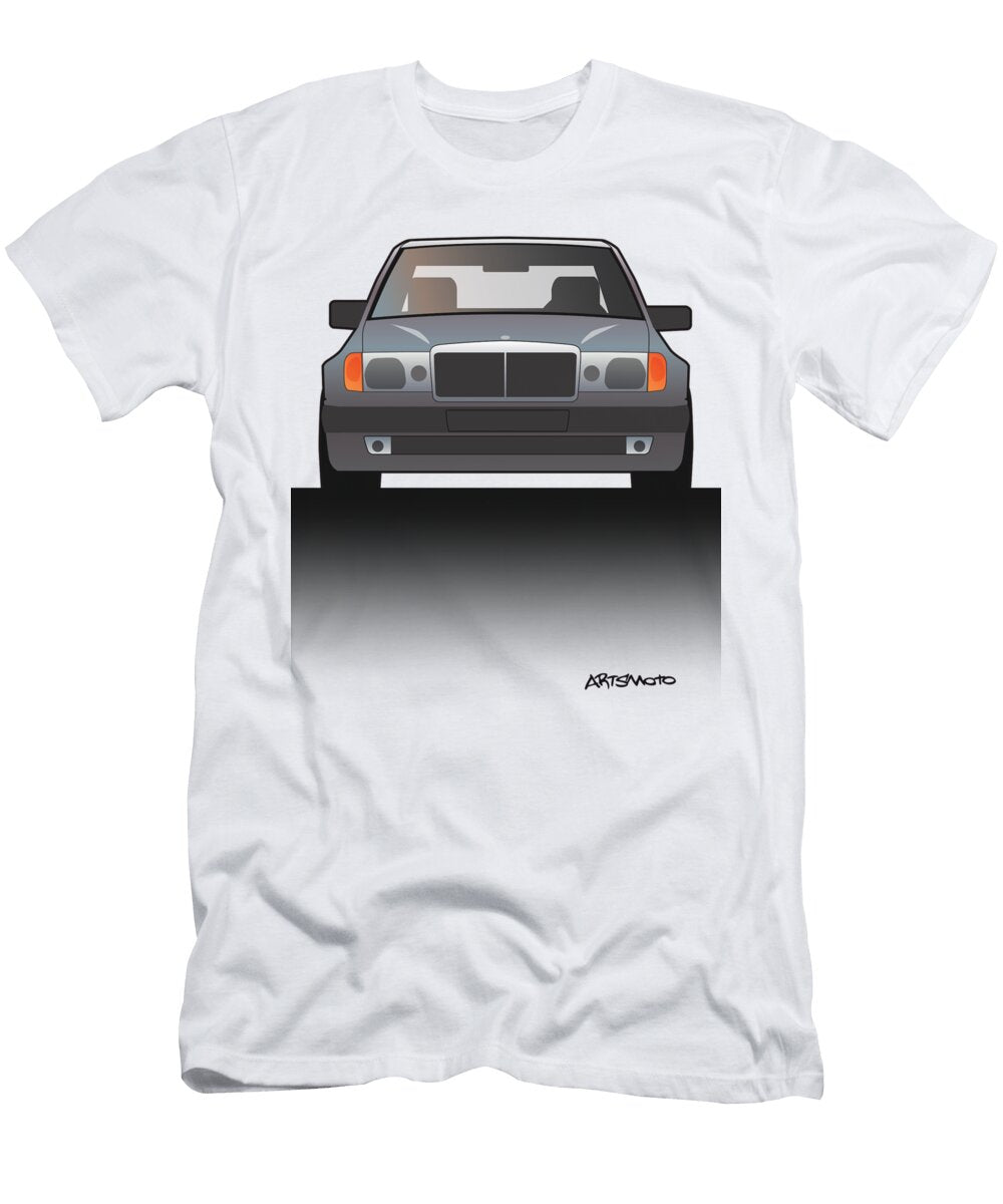 Modern Euro Icons Series Mercedes Benz W124 500e Split Monkey Crisis on Mars T-Shirt