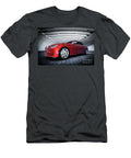 Modern Red Metallic Sedan Car in Urban Setting Tunnel Generic Design Brandless Michal Bednarek T-Shirt